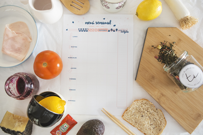Menú semanal