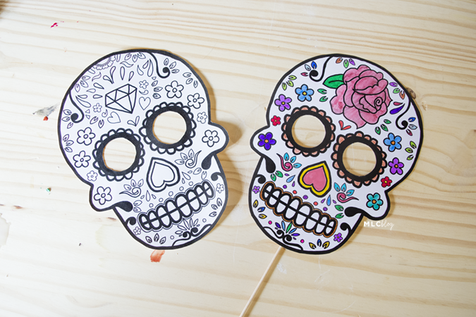 Máscaras de calaveras
