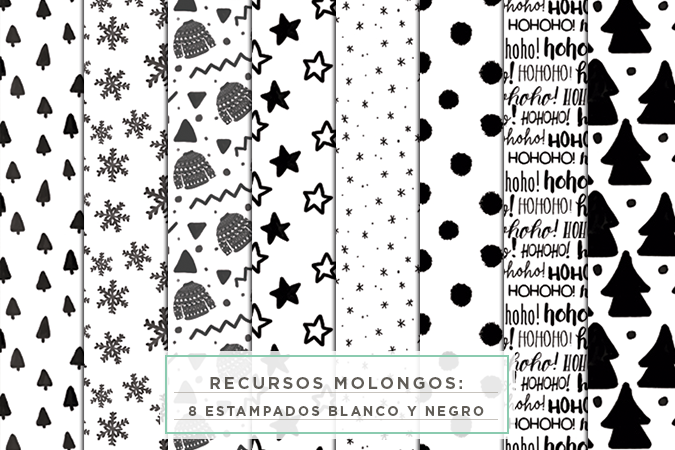 Estampados blanco y negro