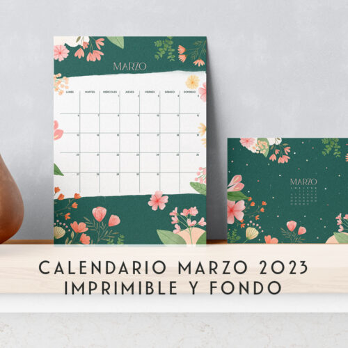 Calendario marzo 2023