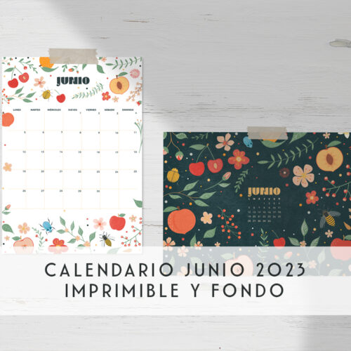 Calendario junio 2023
