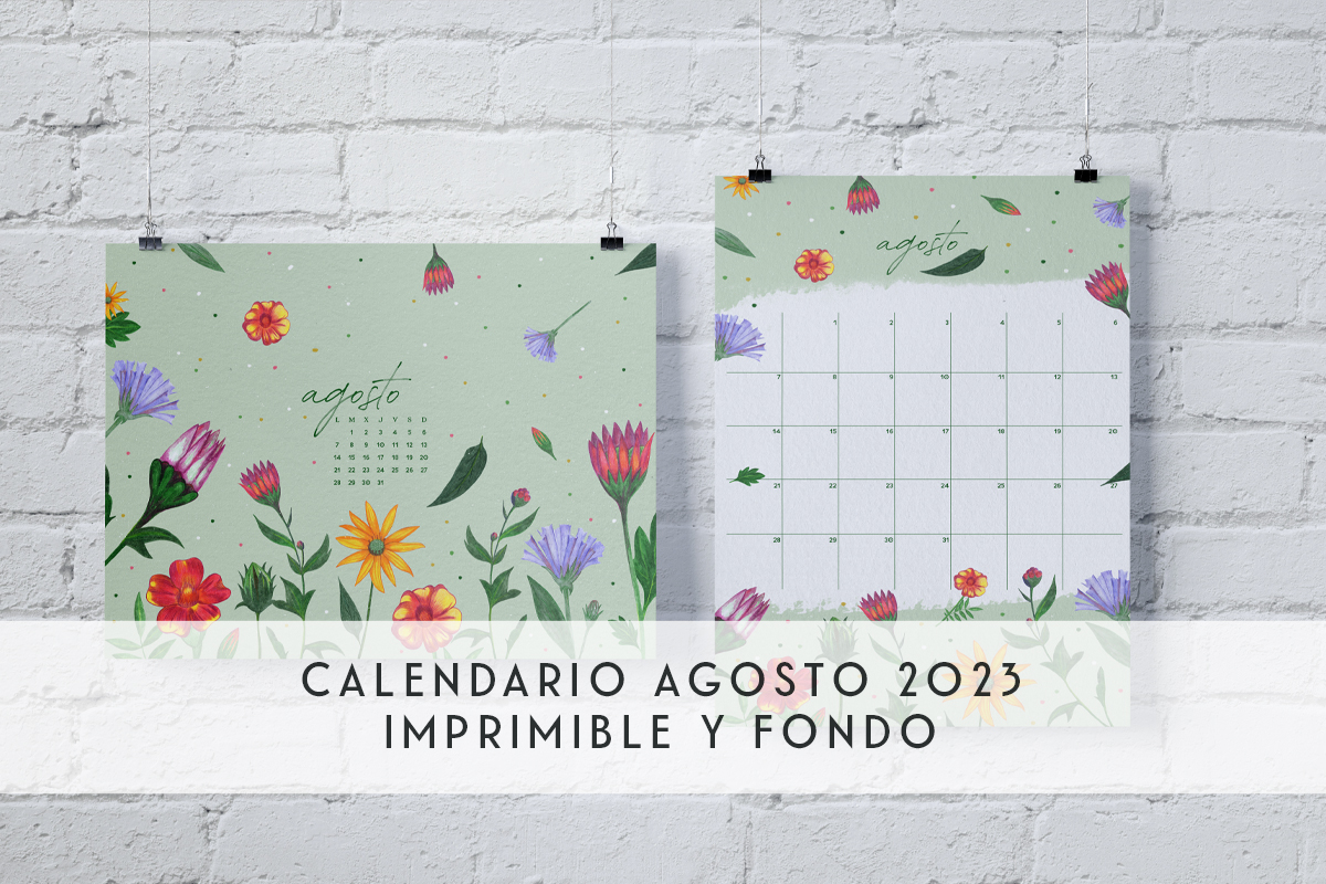 Calendario agosto 2023