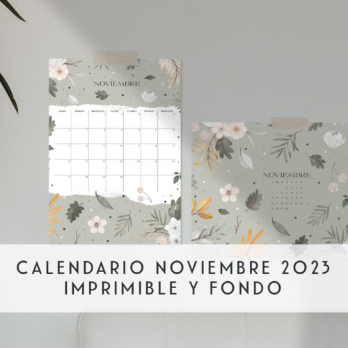 Calendario noviembre 2023