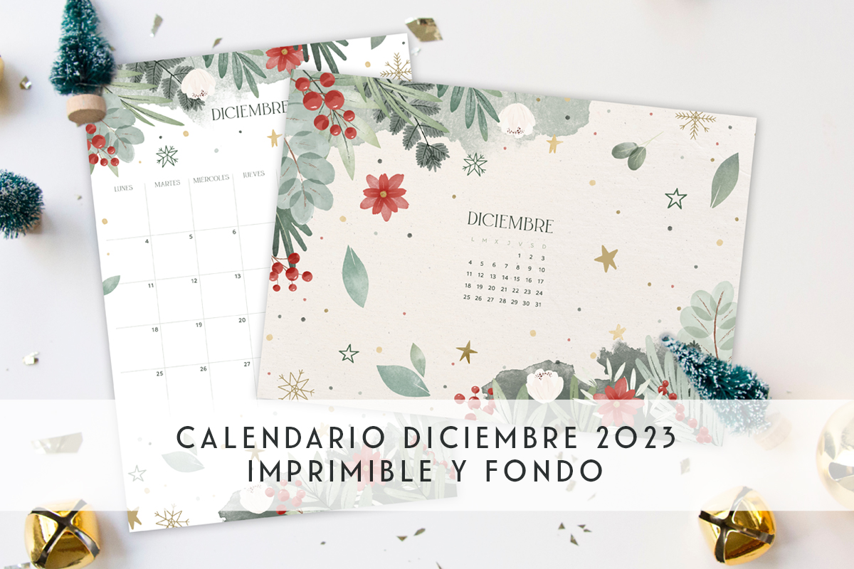 Calendario diciembre 2023