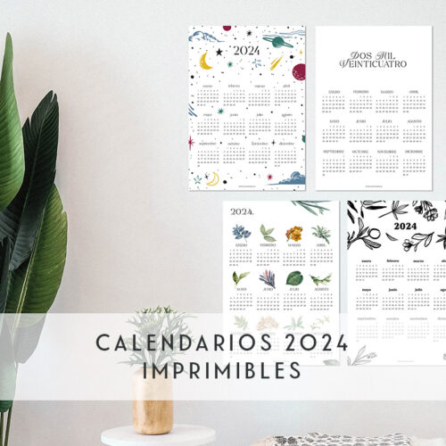 Calendarios 2024