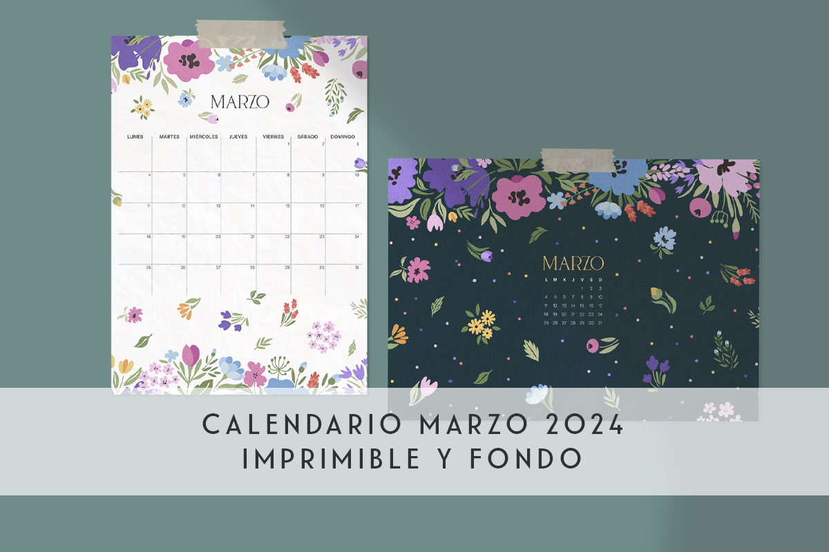 Calendario marzo 2024