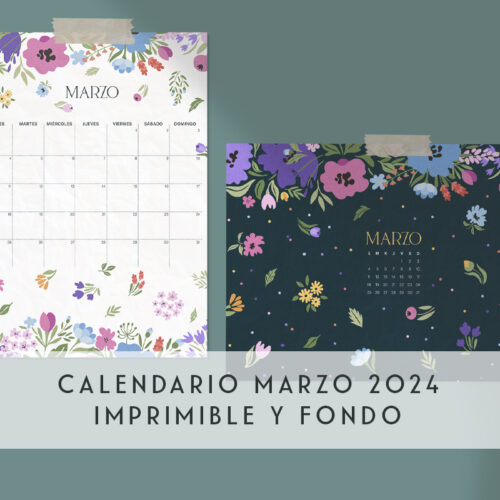 Calendario marzo 2024